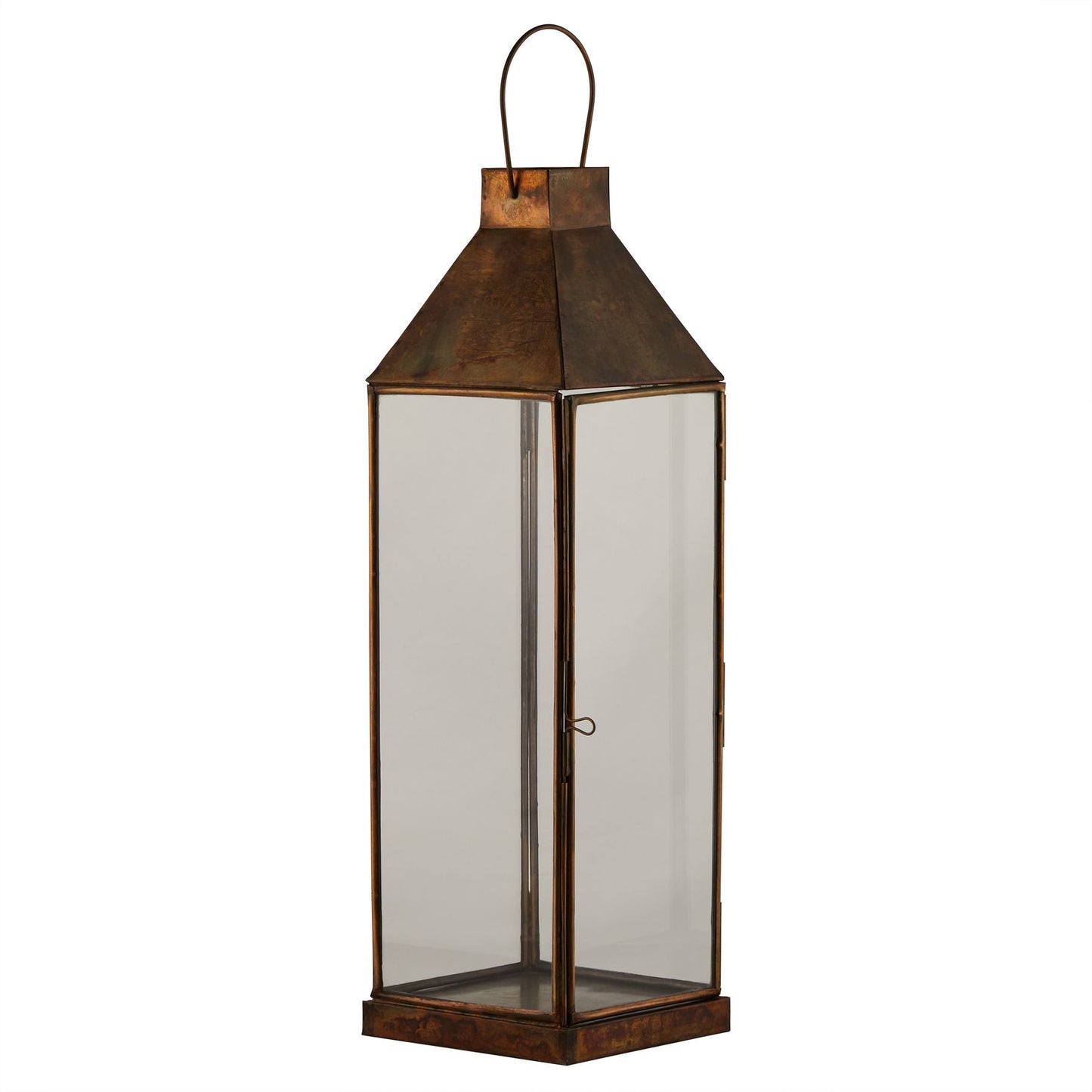 Burnished Brass Lantern - Medium