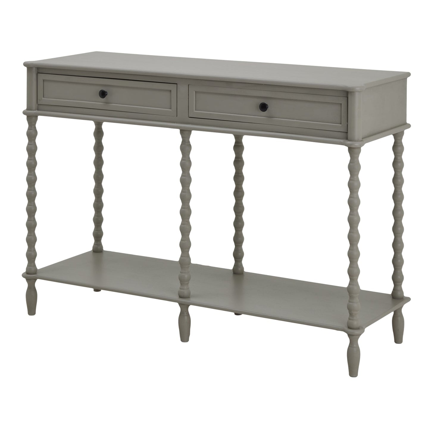 large two drawer console table