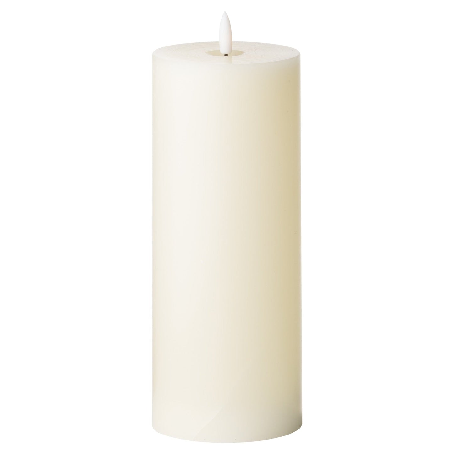 unlit 23cm Ivory LED candle