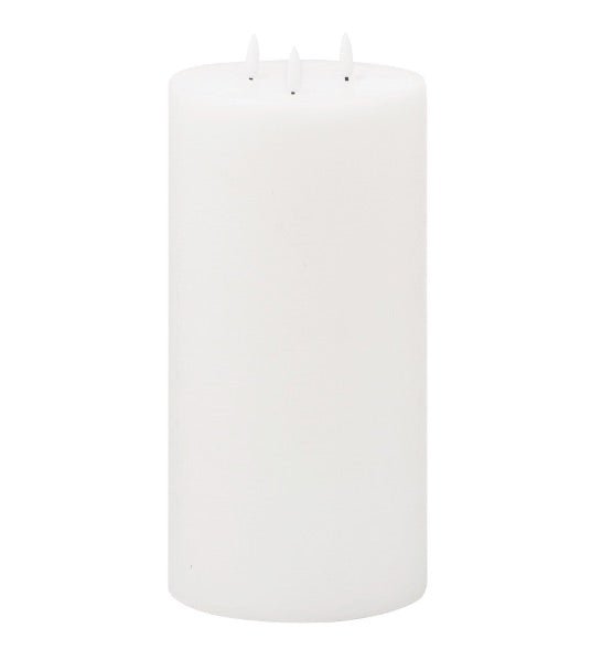 white LED 30cm triple wick Candle