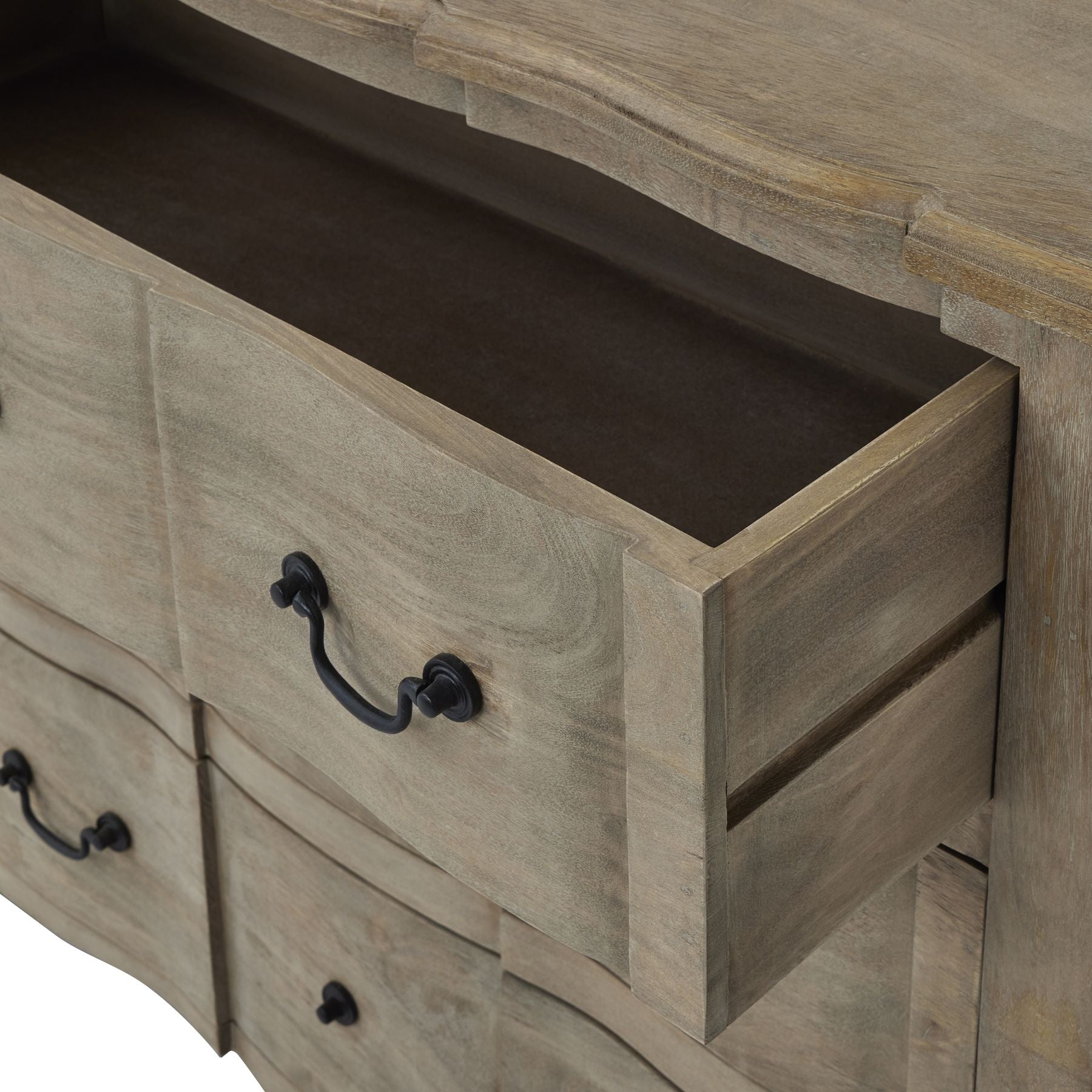 open drawer detail