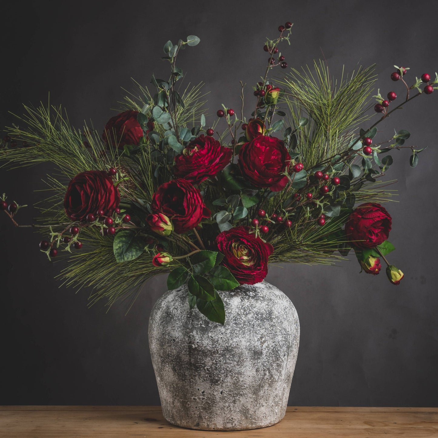 Aged Stone Vase