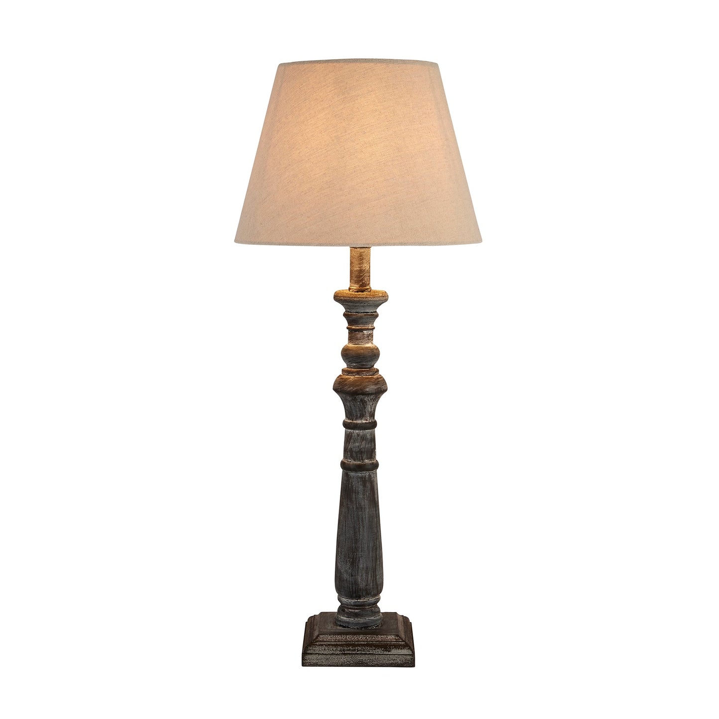 Cabo Column Wooden Table Lamp