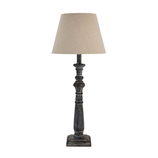 Cabo Column Wooden Table Lamp