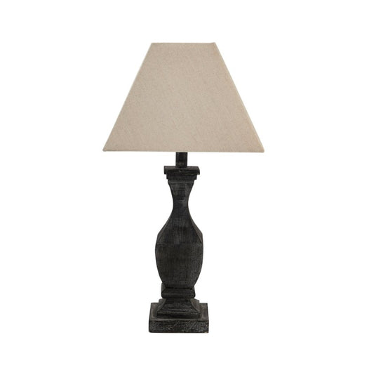 Wooden Fluted Table Lamp| Cabo Collection