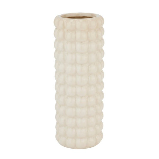 Cream Bubble Vase