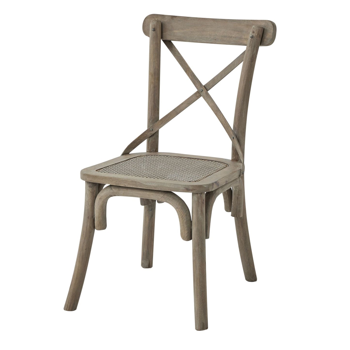 cross back dining chair