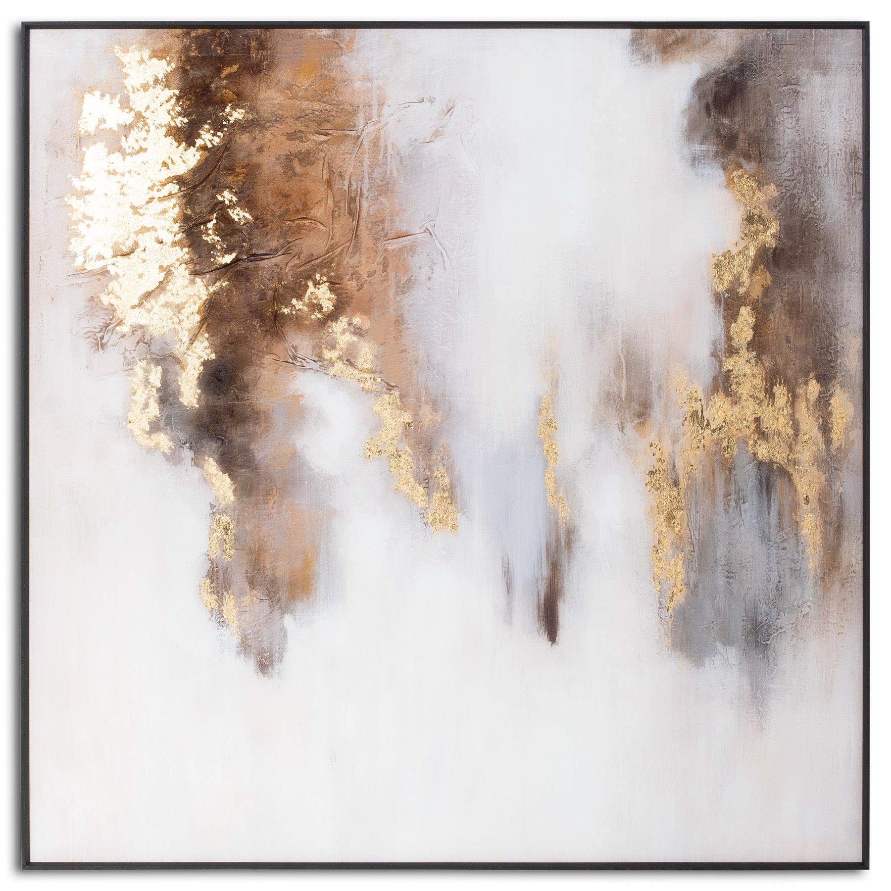 soft gold abstract wall art