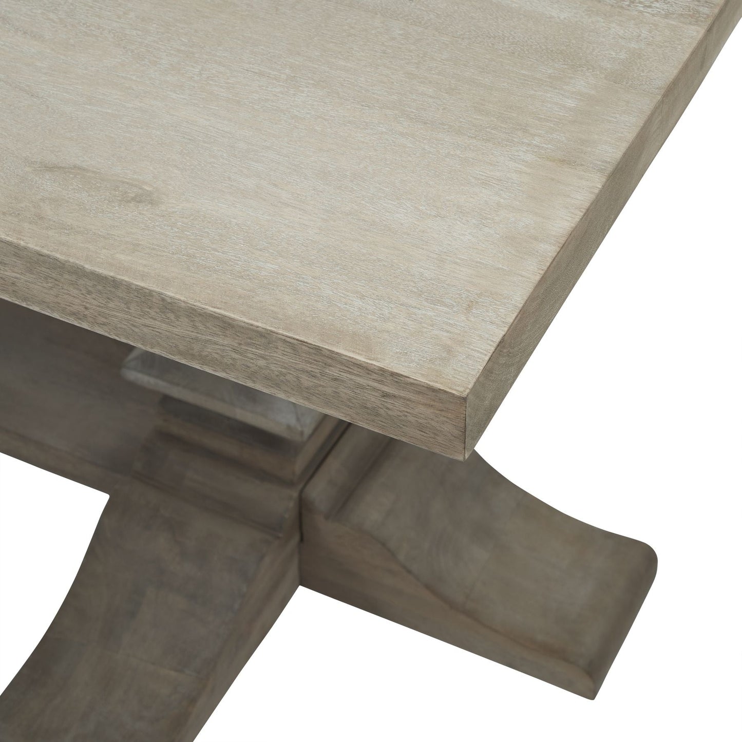 top detail on the Cotswold furniture large dining table