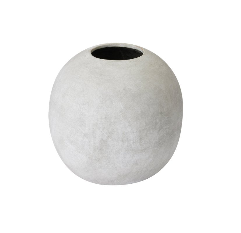 Linz Stone Globe Vase