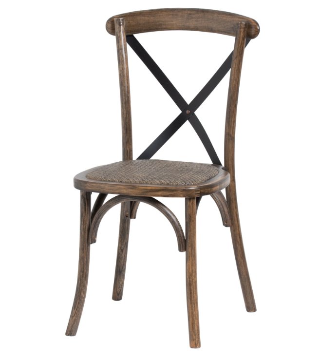 Cross Back Dining Chair