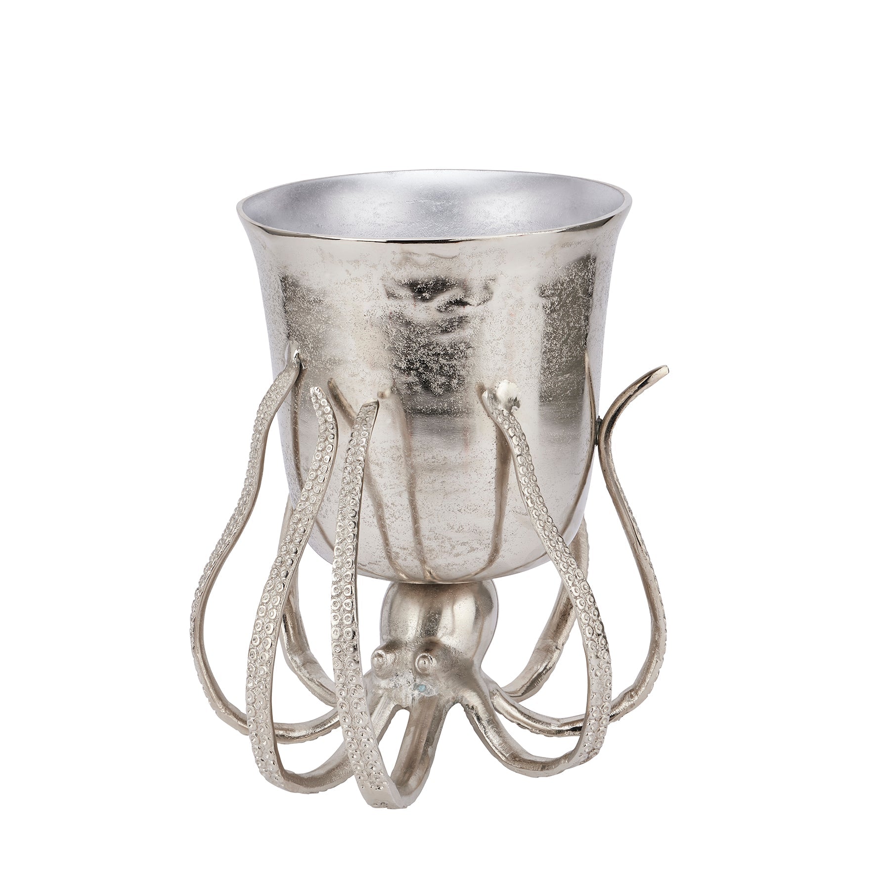 silver octopus champagne bucket