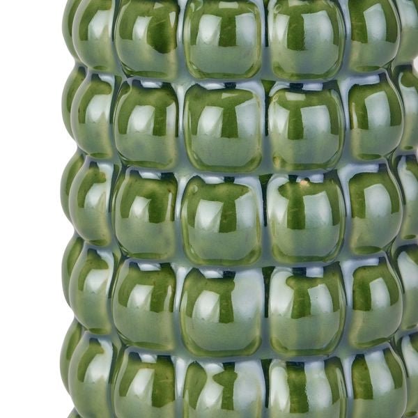 Olive Green Bubble Vase