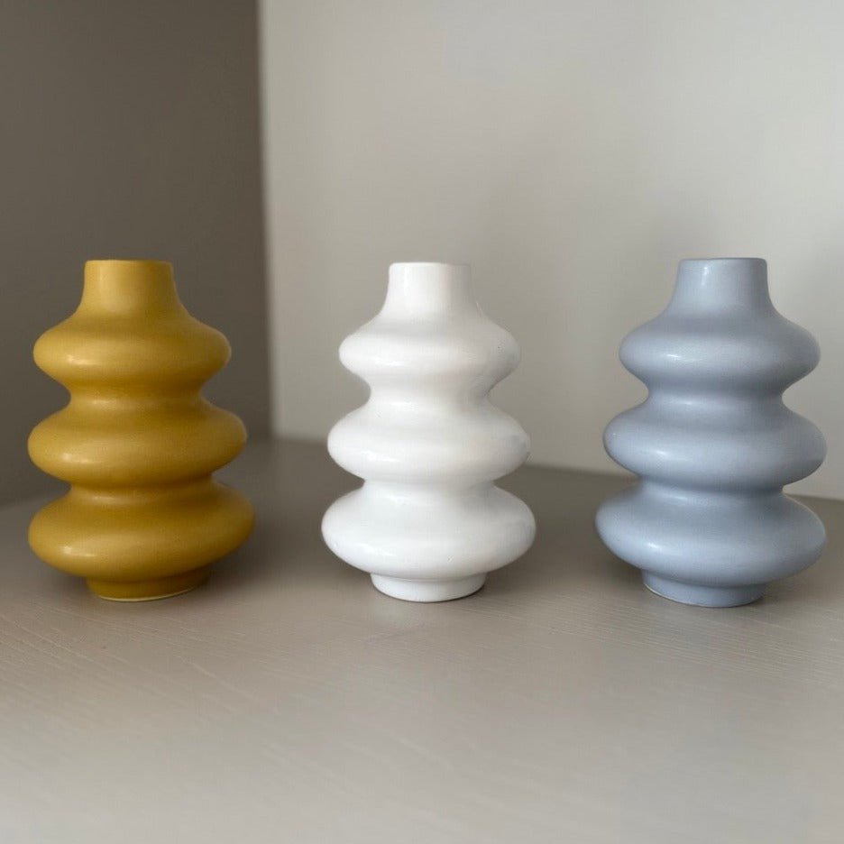 Ribbed Vase | Set of 3