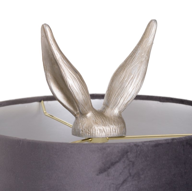 Silver Hare Table Lamp