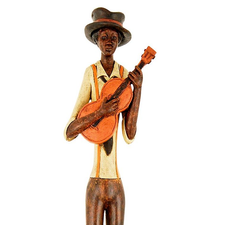 Strings Player Standing Figurine