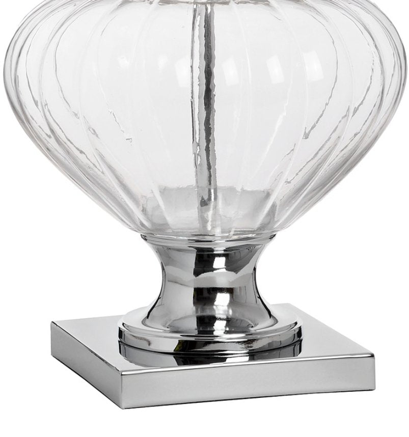 Villa Fluted Glass Table Lamp